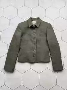 Armani Collezioni 2000s Rare Wool/Silk Cropped Jacket Women’s Size S - Bild 1 von 11