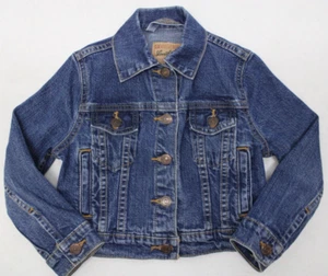 LEVI'S  LITTLE KID'S  SMALL  COTTON DENIM BLUE JEAN TRUCKER JACKET - Picture 1 of 5