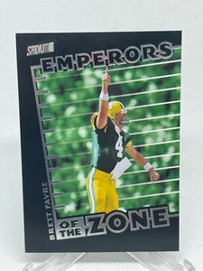 Brett Favre 1999 Stadium Club Emperors of the Zone #E2 Lot of 2