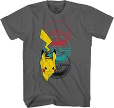 Pokemon Boys Charizard Pikachu Short Sleeve T-Shirt - Pokemon for Little and...