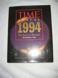 TIME Magazine Annual 1994 Year in Review hardback upcoming 30th birthday  - Picture 1 of 9