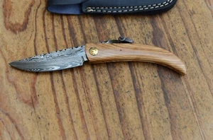 Damast echtes Custom Made schönes Klappmesser aus der Eagle Collection 5550 - Bild 1 von 12