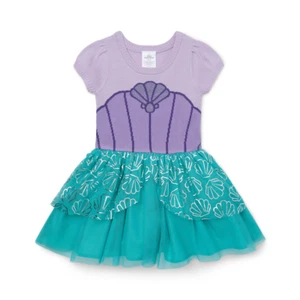 Disney Princess Toddler Girls Ariel Cosplay Sweater Dress 3T - Picture 1 of 10