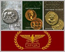 Monedas romanas y sus valores catálogos de 3 piezas 280 aC - AD 285 libro digital