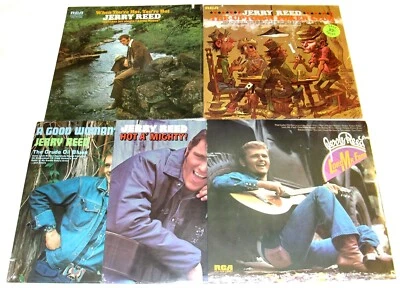 (5) SEALED LP's - Jerry Reed - See Description For Titles, Original Pressings - Image 1 of 4