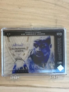 2002 UPPER DECK UD SWEET SHOT OFF THE GLASS SHAQUILLE O'NEAL - Picture 1 of 5