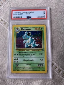 1999 Pokemon Jungle Nidoqueen Holo 7/64 PSA 5. POP 121 - Bild 1 von 2
