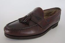 Allen Edmonds Maxfield Brown Leather Classic Loafers Shoes USA Mens US 7 D