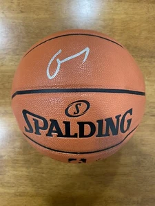 Rudy Gobert Timberwolves Autogramm signed Spalding NBA Full Size Basketball - Bild 1 von 2
