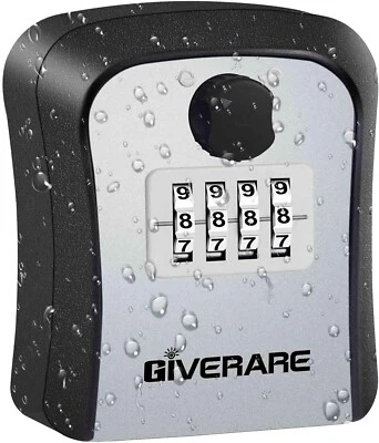 Caja De Bloqueo Para Llaves, Montaje En Pared Seguridad Combinada De 4 Dígitos - Image 1 of 4