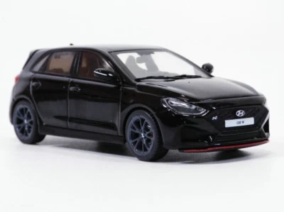 SOLIDO 1/43 DIECAST 2022  HYUNDAI i30 N IN PHANTOM BLACK S4314402 - Image 1 of 4