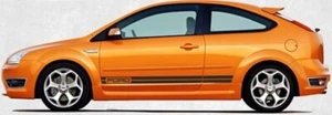 Ford Focus Side Stripes Graphics Decals Both Sides Rocker Panel - Picture 1 of 4