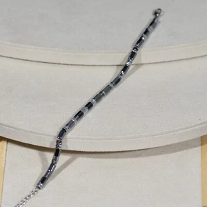 Bracciale uomo in acciaio a maglia morbida - Imagen 1 de 3