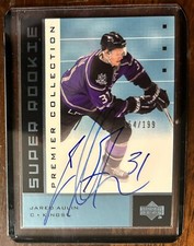 Jared Aulin 2002-03 Upper Deck Premier Collection Super Rookies Auto #103