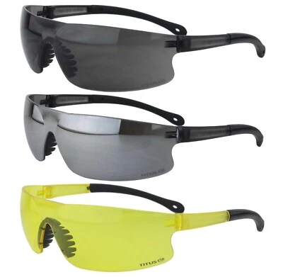 TITUS G45 Z87+ Gafas Tiro Moto Protección Ocular ANSI Seguridad Táctica Foto 1 de 2