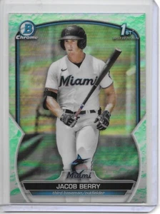 2023 Bowman Jacob Berry Lunar Glow Chrome Refractor #BCP-108 (a61) - Picture 1 of 2