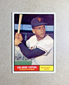 1961 Topps Set-Break #435 Orlando Cepeda Clean Vintage Baseball HOF Card! NM