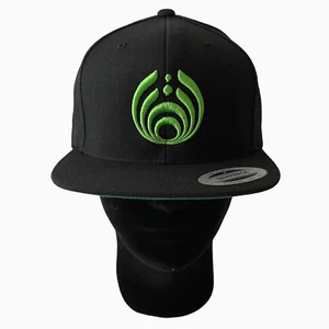 Bassnectar Bassdrop Logo Snapback Hat Yupoong Men Black Cap Skater Music Hip Hop - Picture 1 of 17