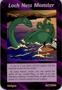 Monstruo del Lago Ness Illuminati 1995 Nuevo Orden Mundial - Imagen 1 de 2