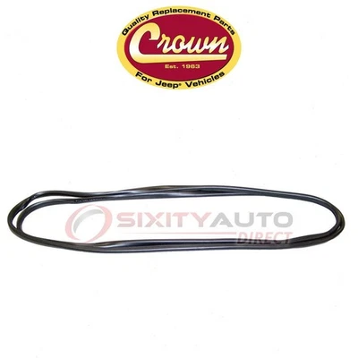 Crown Automotive Front Windshield Seal for 1997-2006 Jeep Wrangler - Body qe Foto 1 de 4