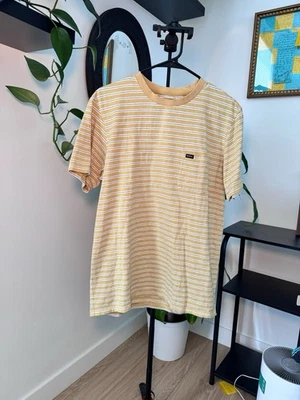 Camiseta RVCA Hombre Bolsillo Manga Corta Informal Mediana Talla M Foto 1 de 4