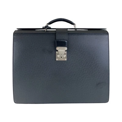 Louis Vuitton Taiga Pilot Case Briefcase M30022 Men Black One Size - Image 1 of 4