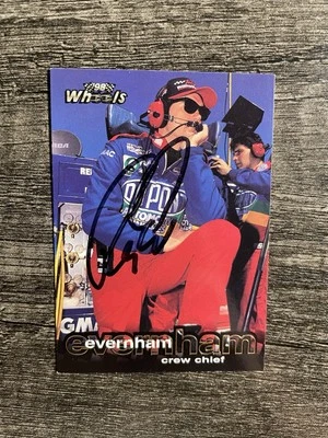 1998 Wheels NASCAR Ray Evernham Signed Card #69 Auto - Image 1 of 2