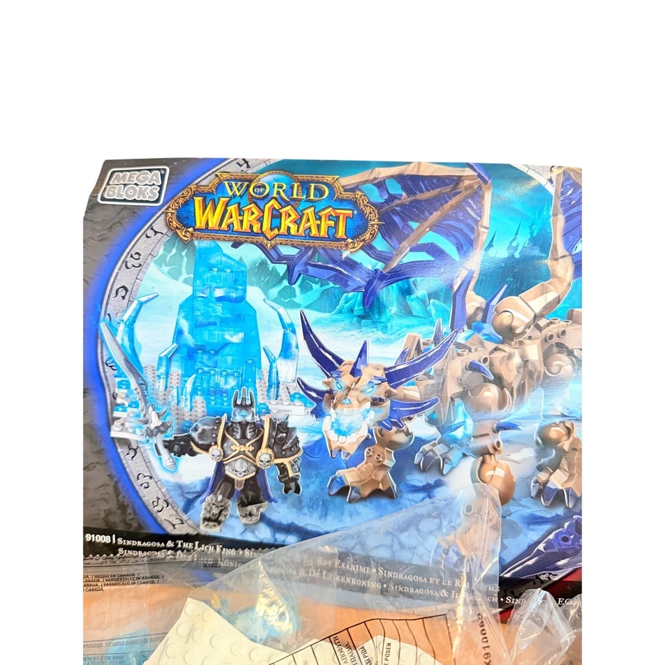 Mega Bloks World of Warcraft Sindragosa & The Lich King Set LEER DETALLES Foto 1 de 4