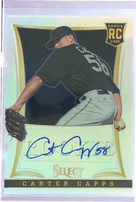2013 Select Carter Capps Prizm Auto /99 RC #196 Mariners - Image 1 of 2
