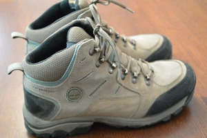 Timberland Womens 45660 Waterproof Paceline Hiker Boot Series Sz 9 Leather EUC - Picture 1 of 8