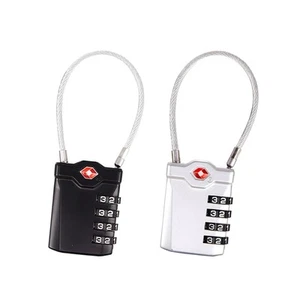 2 Pcs Gepäckschloss Schlösser Mit Code Flugzeugreisen Wesentlich - Afbeelding 1 van 12