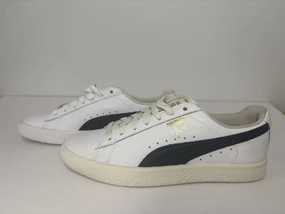 Puma Clyde Core Women's Size 7.5 Whisper White/Black New In Box with Defect - Image 1 of 4