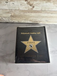 zippo hollywoods leading light 2001 executive diary sealed Free Shipping - Picture 1 of 3