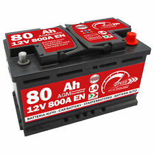 Speed L4 80Ah Agm Start stop autobatterien 800A 12v