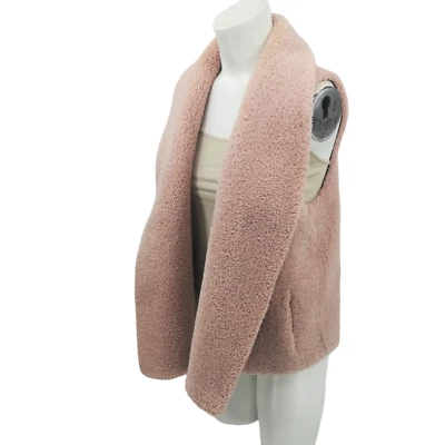 Chaleco Norla Canada Anthropologie Rhodes Sherpa Rosa Talla S/M Bolsillos Anthro Foto 1 de 4