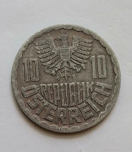 Austria 1982 10 Groschen Coin BT-056 - Imagen 1 de 2