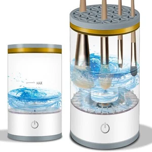 Electric Makeup Brush Cleaner, Portable & Automatic, for Small to Medium Brushes - Picture 1 of 7