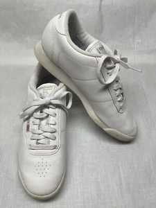 Zapatillas Reebok Classic para mujer de cuero blanco con cordones 107191387 talla 7,5 - Imagen 1 de 9