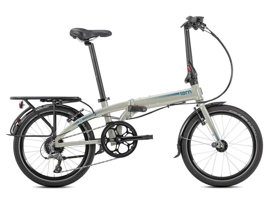 Tern Link D8 Faltrad 20 Zoll 8-Gang Licht cement Klapprad faltbar Fahrrad Apolda - Bild 1 von 1