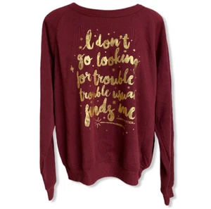 Harry Potter Damenpullover Pullover Sweatshirt ""I Don't Go Looking"" Größe XL - Bild 1 von 6