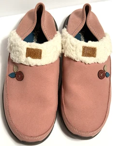Women's Slippers Spenco Marley Dusty Rose Size 6.5B Slip On - Picture 1 of 6