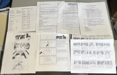 Killswitch Engage Holy Diver Dio Cover Music Video Storyboard & Production Paper - Image 1 of 4