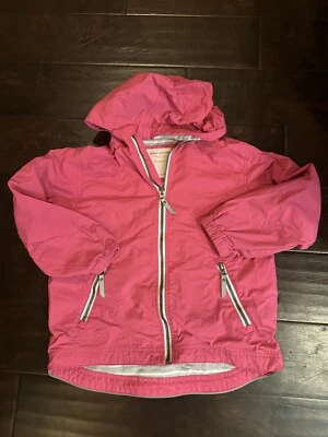 Chaqueta con capucha y cremallera HANNA DIFFERENTSON Meadow Malva Wind at Your Back Anorak 120 6-7 Foto 1 de 4