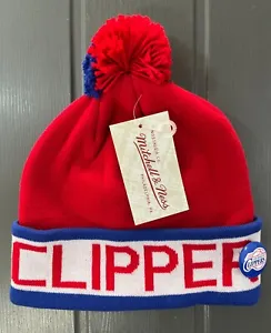 Los Angeles Clippers Beanie with Pom - Picture 1 of 4