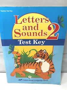 ABEKA Letters and Sounds 2 Lehrer Testschlüssel dritte Ausgabe Klasse 2 Homeschool - Bild 1 von 6