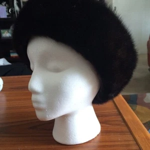 Women's Real Ranch Mink Hat - Mint Used Condition - Picture 1 of 4