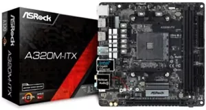 ASRock A320M-ITX MINI ITX A320M SOCKET AM4-scheda madre-motherboard - Bild 1 von 1
