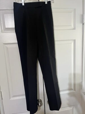 Jenne Maac Womens Dress Pants Size Small Black Lined Straight Leg High Rise - Image 1 of 4
