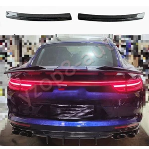Alerón de fibra de carbono para maletero de coche Porsche Panamera 971 2017-2023 2 piezas - Imagen 1 de 10