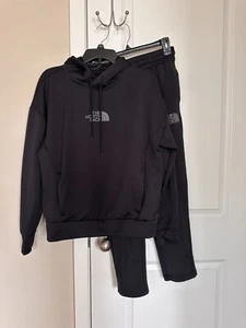 The North Face Men's Horizon Pull Over Hoodie & Performance Fleece Pants Set, S - Picture 1 of 6